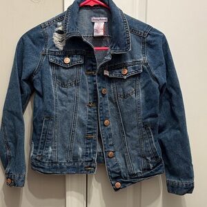 Tommy Bahama Kids Blue Denim Jacket